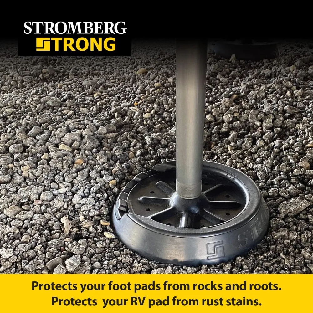 RV Leveling Jack Pads - Durable Rubber Blocks for Leveling, Anti-Slip Jack Pads for RVs and Campers
RV Leveling Jack Pads - Durable Rubber Blocks for Leveling, Anti-Slip Jack Pads for RVs and Campers