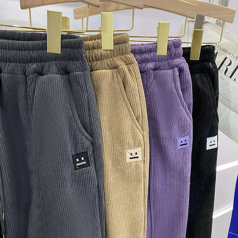 Autumn Winter Berber Fleece Trousers Women 2024 New Thicken Loose Harem Pants Solid Color Fashion Straight Leg Pants Female
Autumn Winter Berber Fleece Trousers Women 2024 New Thicken Loose Harem Pants Solid Color Fashion Straight Leg Pants Female