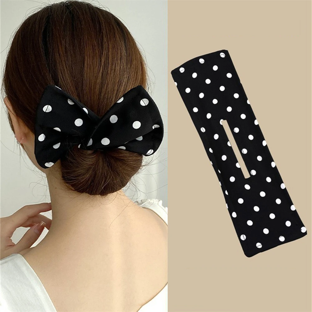 1 шт., однотонная заколка для волос в горошек для женщин, элегантная повязка для волос, ленивая модная бигуди, аксессуары для волос
1 шт., однотонная заколка для волос в горошек для женщин, элегантная повязка для волос, ленивая модная бигуди, аксессуары для волос