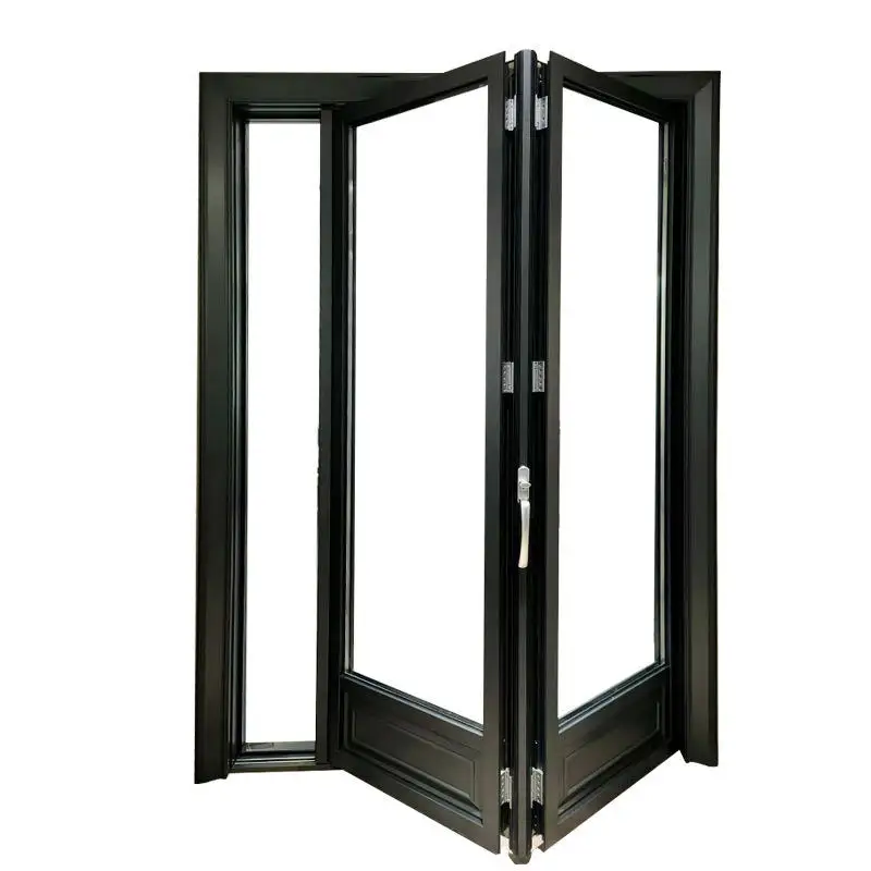 Hinged Waterproof Outward Opening Folding Door with Heat Insulating Aluminum Frame and Custom of Glass Sliding Folding Doors
Hinged Waterproof Outward Opening Folding Door with Heat Insulating Aluminum Frame and Custom of Glass Sliding Folding Doors