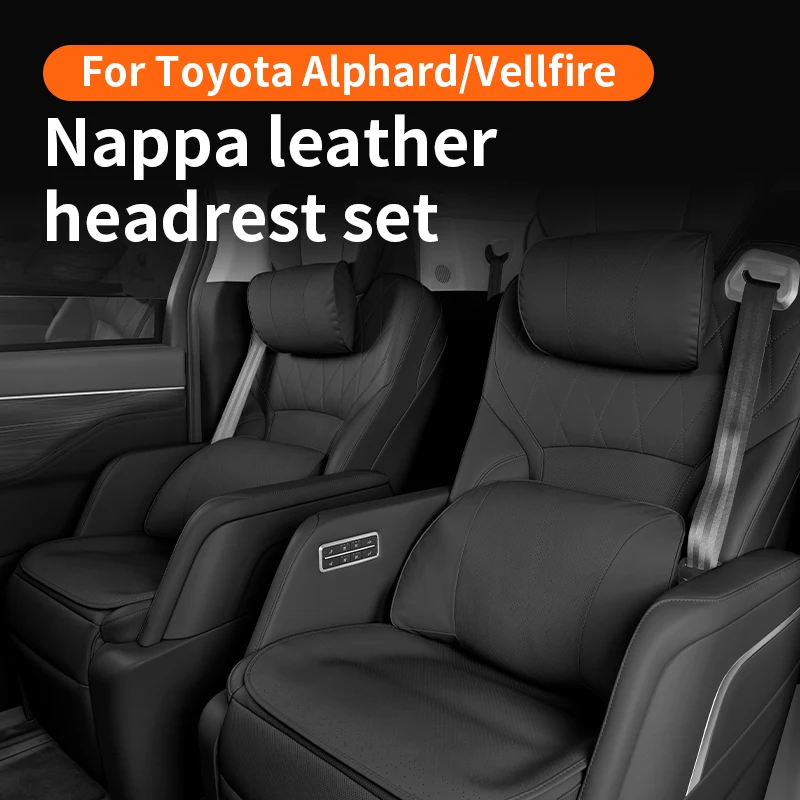 Автомобильная подушка для шеи для Toyota Alphard/Vellfire, защитная подушка для поясничной спины, подушка для подголовника автомобиля, снимающая стресс, кожаный подголовник из наппа
Автомобильная подушка для шеи для Toyota Alphard/Vellfire, защитная подушка для поясничной спины, подушка для подголовника автомобиля, снимающая стресс, кожаный подголовник из наппа