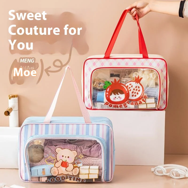 1 шт. прочная прозрачная сумка для фитнеса с мультяшным принтом, водонепроницаемая сумка большой емкости для плавания и хранения обуви
1 шт. прочная прозрачная сумка для фитнеса с мультяшным принтом, водонепроницаемая сумка большой емкости для плавания и хранения обуви