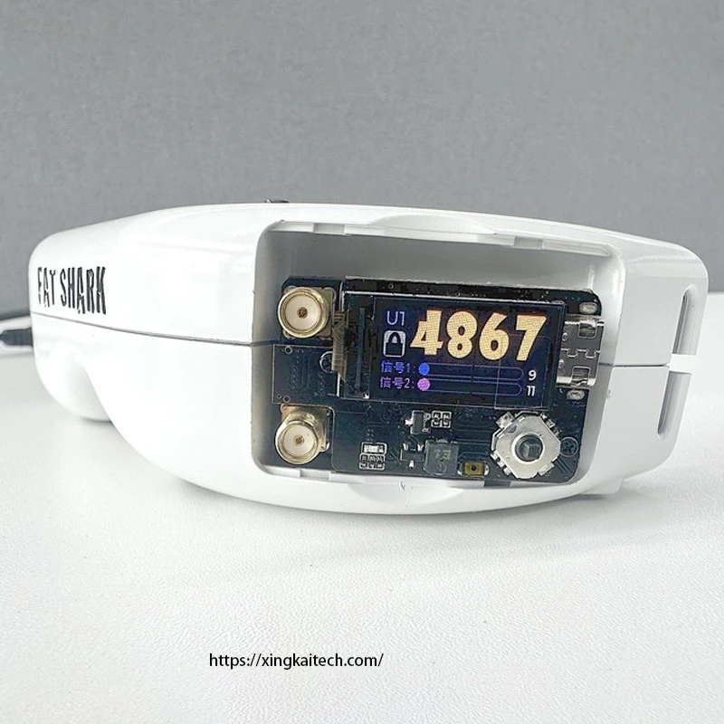 4.9G 5.8G 6G PLUS Dual Antenna Receiver Mmodule 70CH FPV VRX Suitable Image Transmission for SKYZONE/Hathark/DJI V1 V2 Glasses
4.9G 5.8G 6G PLUS Dual Antenna Receiver Mmodule 70CH FPV VRX Suitable Image Transmission for SKYZONE/Hathark/DJI V1 V2 Glasses