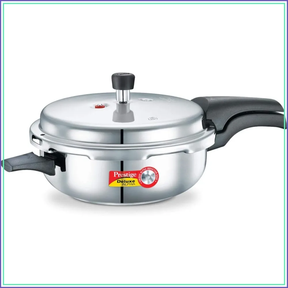 Deluxe Induction Base Pressure Pan, Stainless Steel, 6L
Deluxe Induction Base Pressure Pan, Stainless Steel, 6L