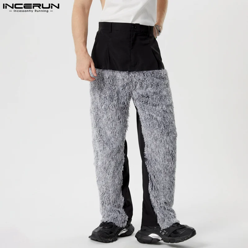 INCERUN New Men's Pants Tassel Patchwork Button Joggers Loose Casual Straight Trousers Men Streetwear Casual Long Pants S-5XL
INCERUN New Men's Pants Tassel Patchwork Button Joggers Loose Casual Straight Trousers Men Streetwear Casual Long Pants S-5XL