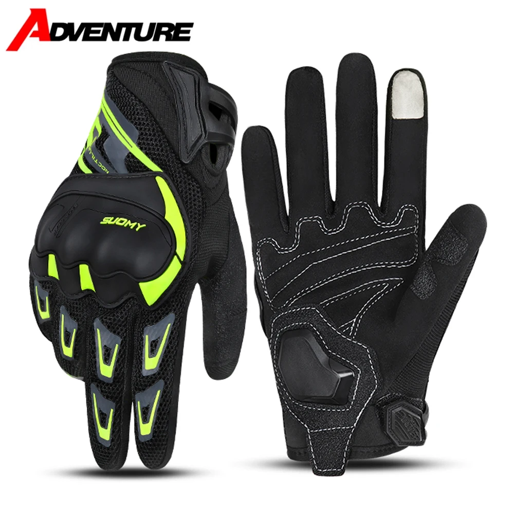 Женские мотоциклетные перчатки, летние перчатки для верховой езды, тонкие дышащие перчатки с сенсорным экраном, противоскользящие защитные перчатки для рыцаря, оборудование 
Женские мотоциклетные перчатки, летние перчатки для верховой езды, тонкие дышащие перчатки с сенсорным экраном, противоскользящие защитные перчатки для рыцаря, оборудование
