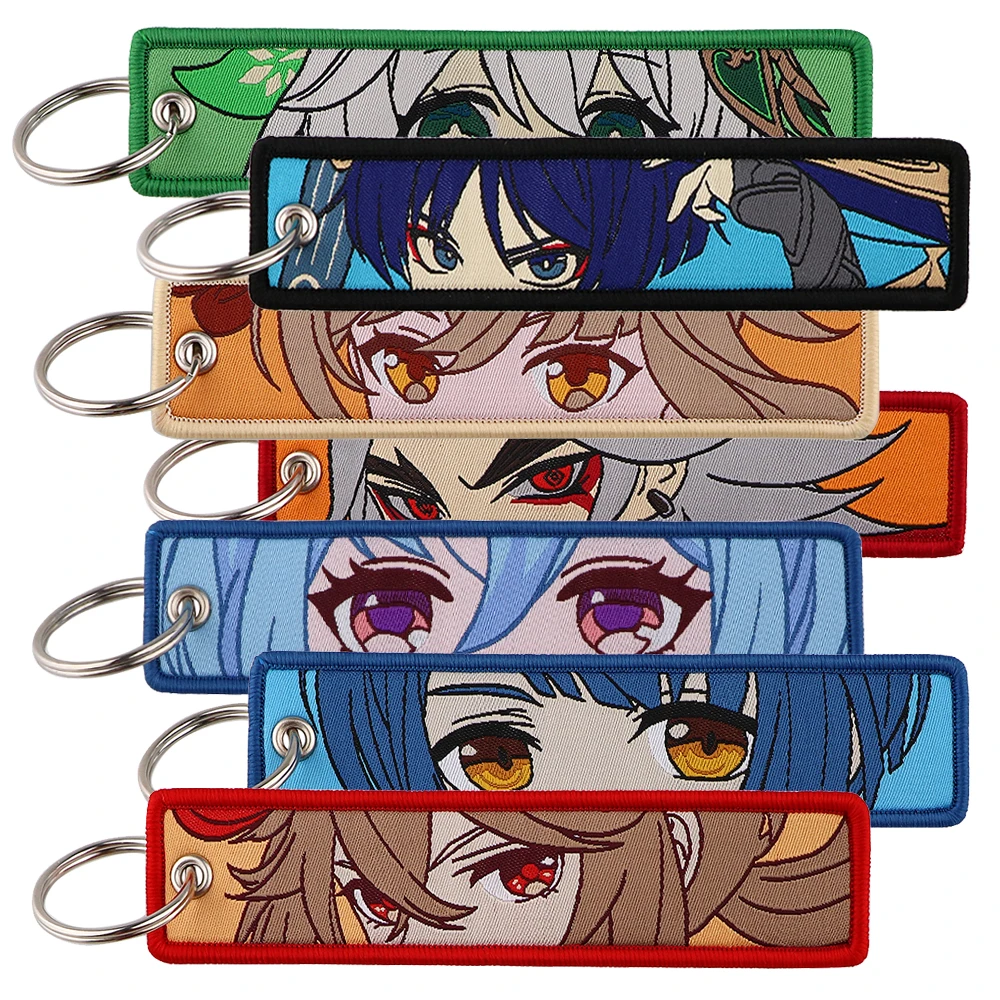 Game Character Keychain for Motorcycles Embroidery Key Tag Key Fobs Holder Key Ring Accessories Fans Gifts
Game Character Keychain for Motorcycles Embroidery Key Tag Key Fobs Holder Key Ring Accessories Fans Gifts