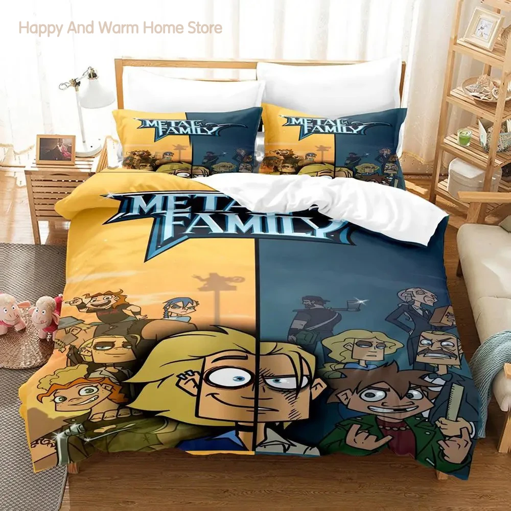 Metal Family Bedding Set Single Twin Full Queen King Size Bed Set Aldult Boy Bedroom Duvetcover Sets 3D 2024 Anime bed sheet set
Metal Family Bedding Set Single Twin Full Queen King Size Bed Set Aldult Boy Bedroom Duvetcover Sets 3D 2024 Anime bed sheet set
