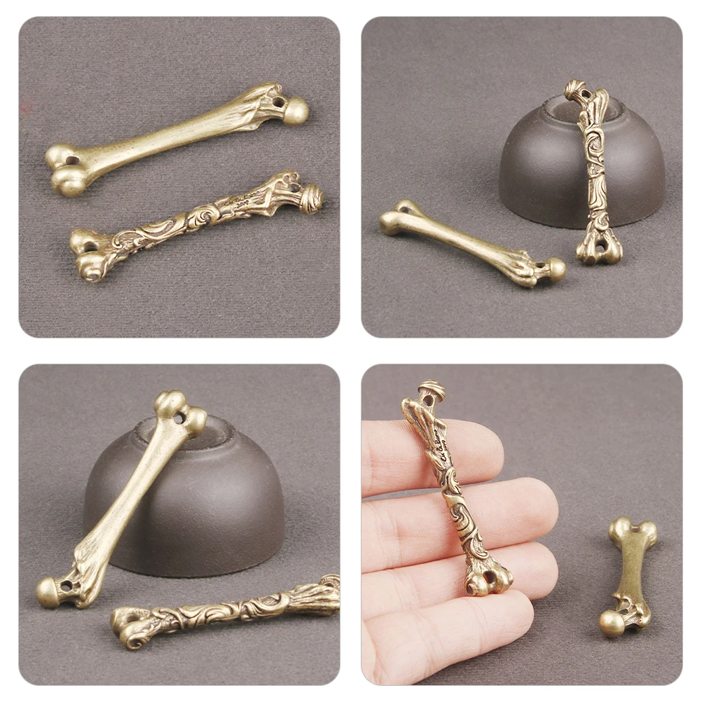 2pcs Retro Brass Keychain Charms Bone DIY Pendant Hanging Ornament Craft Golden Small Decorative Accessories Vintage Jewelry
2pcs Retro Brass Keychain Charms Bone DIY Pendant Hanging Ornament Craft Golden Small Decorative Accessories Vintage Jewelry
