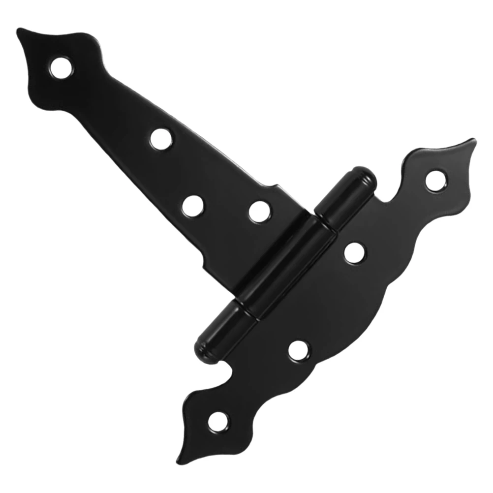 Black Heavy Duty T Hinges Barn Door Hinges Decorative Metal Strap Classic T Shape Gate Hardware for Wooden Shed Doors
Black Heavy Duty T Hinges Barn Door Hinges Decorative Metal Strap Classic T Shape Gate Hardware for Wooden Shed Doors