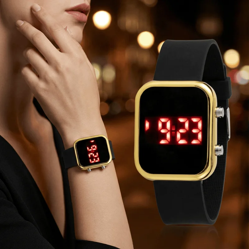 Простые цифровые часы для женщин и мужчин, модные спортивные светодиодные электронные часы, повседневные силиконовые наручные часы для пар, Reloj Hombre
Простые цифровые часы для женщин и мужчин, модные спортивные светодиодные электронные часы, повседневные силиконовые наручные часы для пар, Reloj Hombre