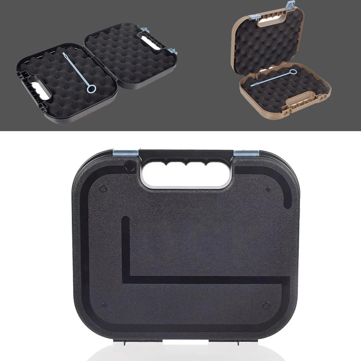 G-GLOCK ABS Gun Case Protector Tactical Pistol Case with Foam Padded Lining Handgun Bag Outdoor Hard Shell Storage Box Hunting
G-GLOCK ABS Gun Case Protector Tactical Pistol Case with Foam Padded Lining Handgun Bag Outdoor Hard Shell Storage Box Hunting