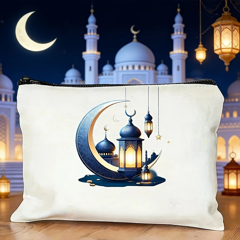 Косметичка на молнии для Рамадана, подарочная сумка для хранения, подарки на Ид, подарочные пакеты Ид Мубарак, косметичка для мусульман на Рамадан
Косметичка на молнии для Рамадана, подарочная сумка для хранения, подарки на Ид, подарочные пакеты Ид Мубарак, косметичка для мусульман на Рамадан