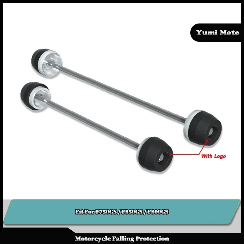 Motorcycle Front Wheel Rear Wheel Crash Slider Pads Motorcycle Spindle Bobbins Fit For BMW F750GS F850GS F800GS F750 850 800 GS