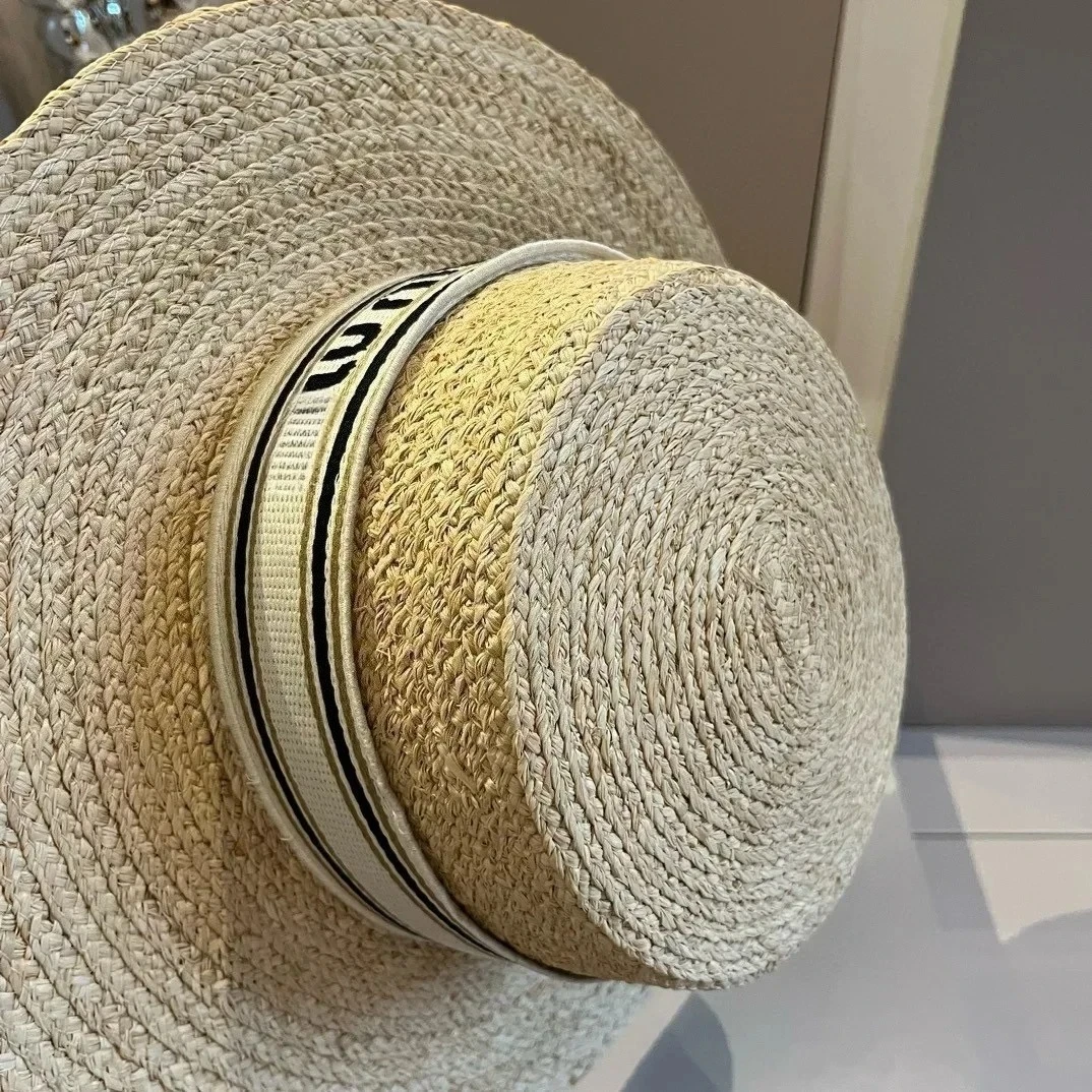 2026 Popular Lace Bow Raffia Big Brim Straw Hat Women's New Summer Outdoor Seaside Beach Sunshade Sun Hat
2026 Popular Lace Bow Raffia Big Brim Straw Hat Women's New Summer Outdoor Seaside Beach Sunshade Sun Hat