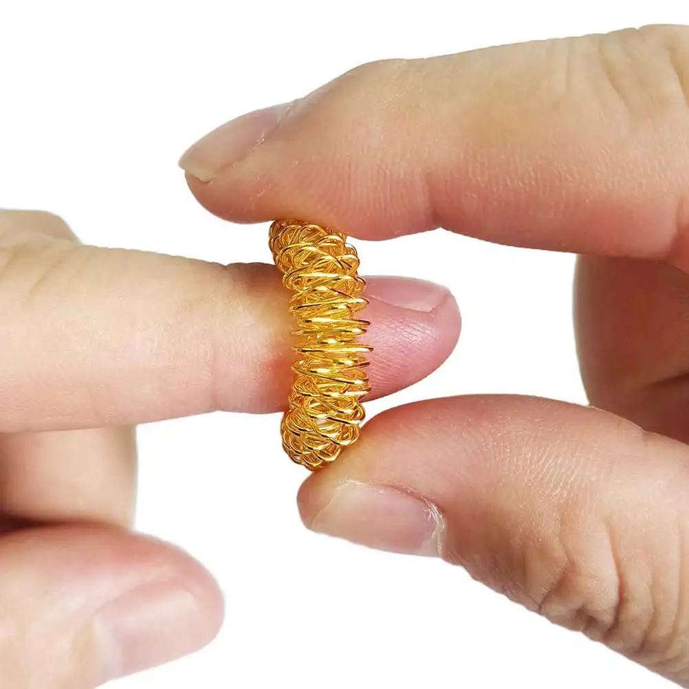 6 Pcs Finger Massage Rings Acupressure Mini Massager Spiky Fidget Toy Hand Tool for Adults Children
6 Pcs Finger Massage Rings Acupressure Mini Massager Spiky Fidget Toy Hand Tool for Adults Children