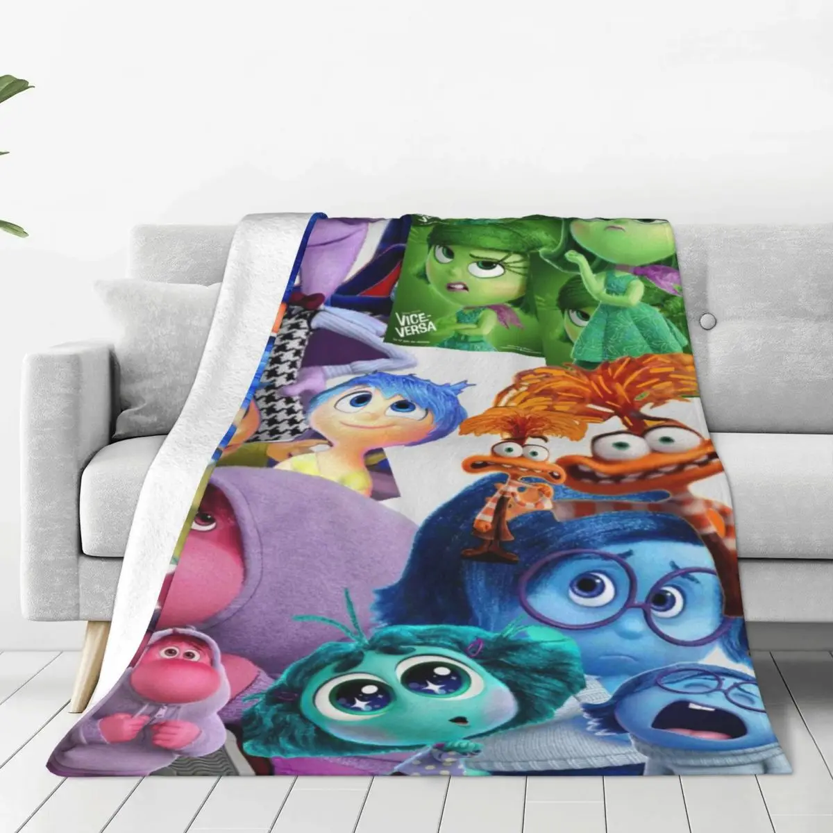 Inside Out Durable Flannel Blanket - Easy Care Fleece Throw for Home Decor and Cozy Evenings with Family and Friends Together
Inside Out Durable Flannel Blanket - Easy Care Fleece Throw for Home Decor and Cozy Evenings with Family and Friends Together
