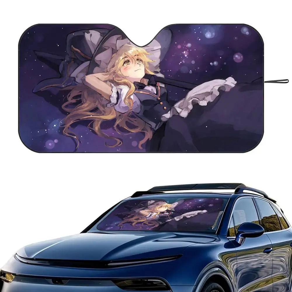 Anime K-Kirisame Marisa Car SunShade Windshield Foldable Three-layer Insulation Sunshade By Suction Cup Blocks UV Rays Sun
Anime K-Kirisame Marisa Car SunShade Windshield Foldable Three-layer Insulation Sunshade By Suction Cup Blocks UV Rays Sun