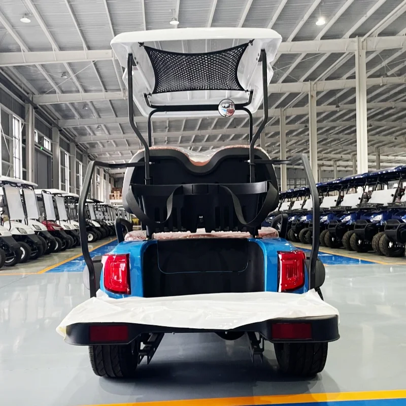 Custom Logo New Energy Electric Golf Cart Street Legal Golf Car Brown Upholstered Seat Off-Road Tires Golf Bag Straps And Basket
Custom Logo New Energy Electric Golf Cart Street Legal Golf Car Brown Upholstered Seat Off-Road Tires Golf Bag Straps And Basket