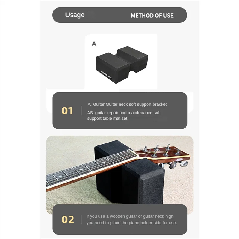 YHOLI-Guitar Neck Rest Pillow String Instrument Repair Care Tool Parts For Guitar Ukuleles Workstation
YHOLI-Guitar Neck Rest Pillow String Instrument Repair Care Tool Parts For Guitar Ukuleles Workstation