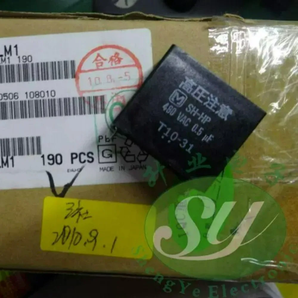 1PCS SH-HP 0.5uf 480vAC 500nf 504 K Brand New 31mm Film Capacitor ES481504PLM1
1PCS SH-HP 0.5uf 480vAC 500nf 504 K Brand New 31mm Film Capacitor ES481504PLM1