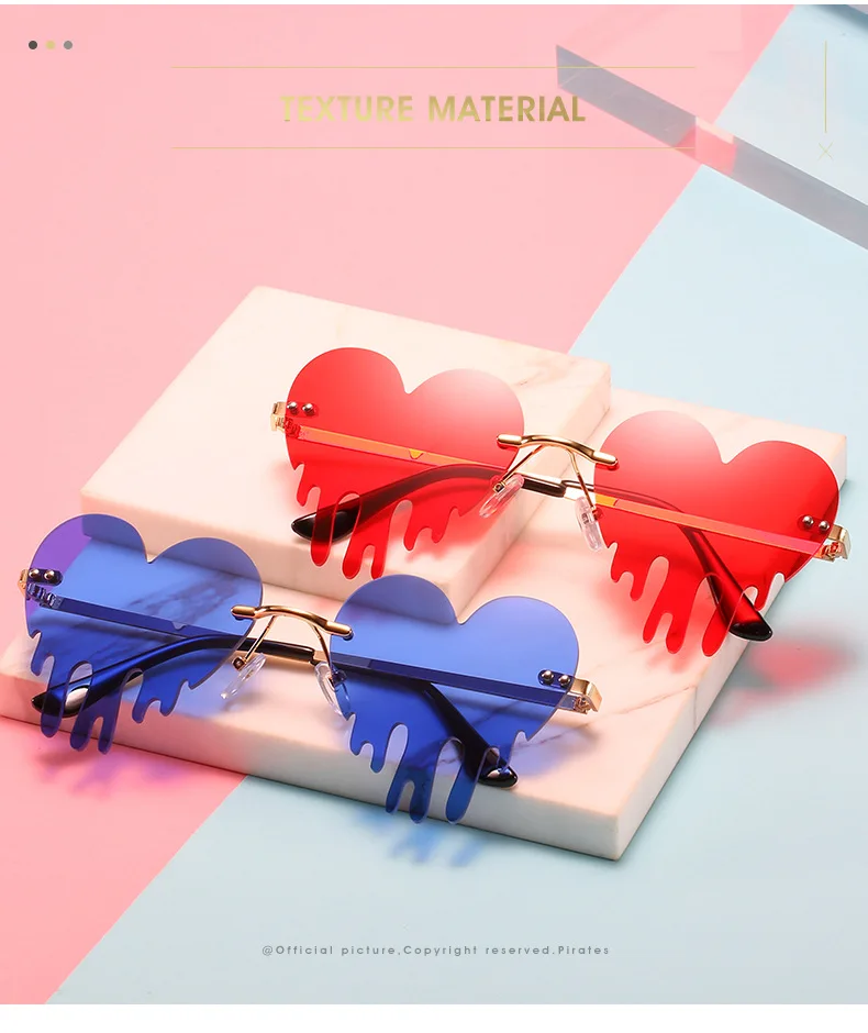 Europa and the United States niche trend personality sunglasses ocean piece tears new women's sunglasses
Europa and the United States niche trend personality sunglasses ocean piece tears new women's sunglasses
