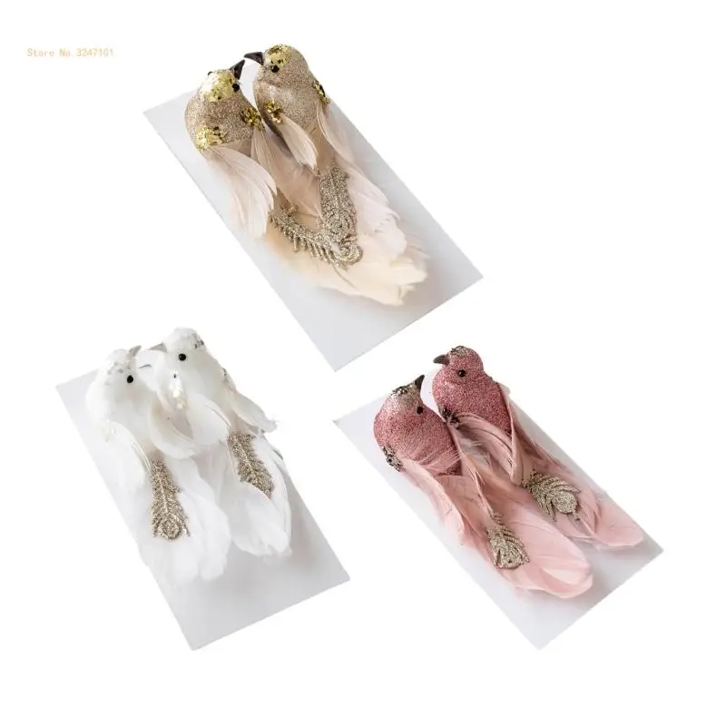 Pack of 2 Festival Seasonal Feathered Birds Pendant Christmas Hangings Ornament Dropship
Pack of 2 Festival Seasonal Feathered Birds Pendant Christmas Hangings Ornament Dropship