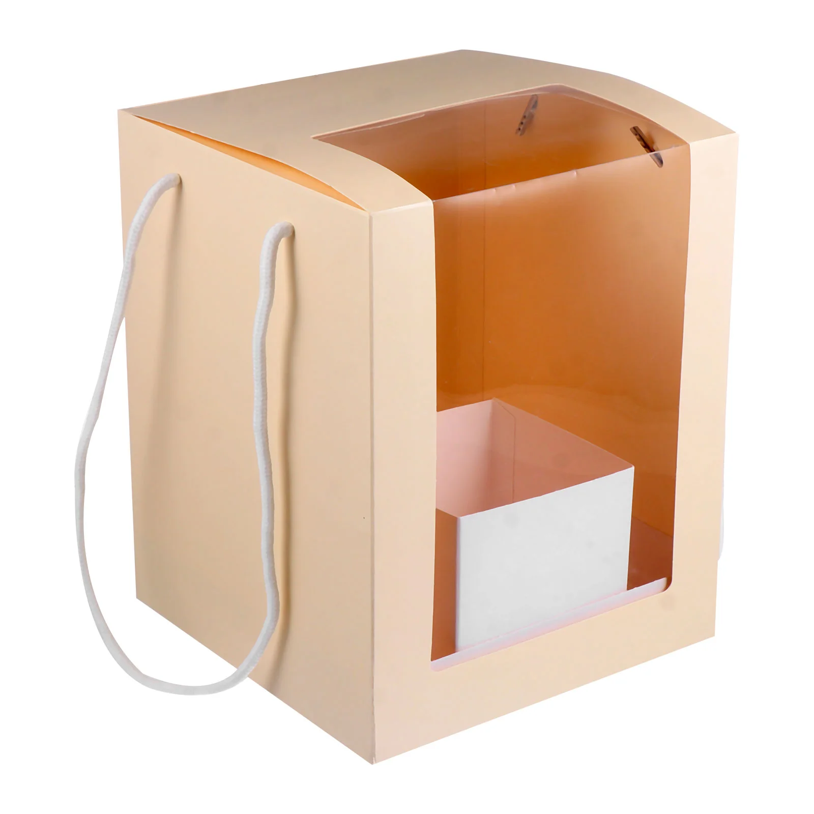 1pc Portable Gift Flower Packing Box Folding Wedding Flower Box Transparent Box Gift Box Wedding Box Bouquet Wrapper
1pc Portable Gift Flower Packing Box Folding Wedding Flower Box Transparent Box Gift Box Wedding Box Bouquet Wrapper