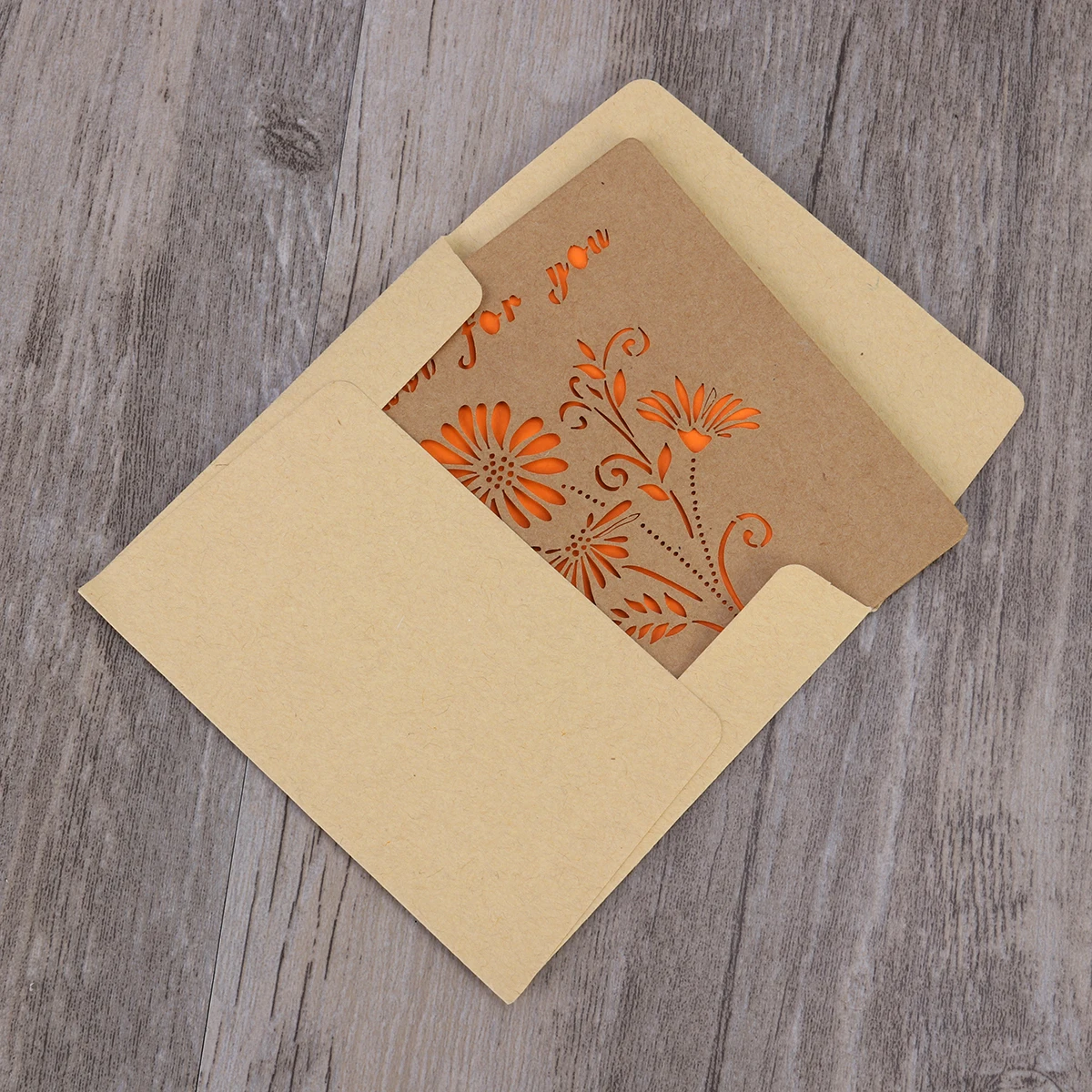 10PCS Kraft Paper Greeting Cards Thick Quality Sunflower Cutout Design Anniversary New Year Holiday Mothers Day Christmas
10PCS Kraft Paper Greeting Cards Thick Quality Sunflower Cutout Design Anniversary New Year Holiday Mothers Day Christmas