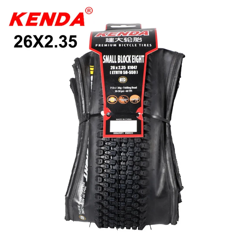 Kenda bicycle tire 26er 26x2.35 (58-559) 60tpi casing folding bead ultralight 770g am mountain bike tires MTB 30-50psi
Kenda bicycle tire 26er 26x2.35 (58-559) 60tpi casing folding bead ultralight 770g am mountain bike tires MTB 30-50psi
