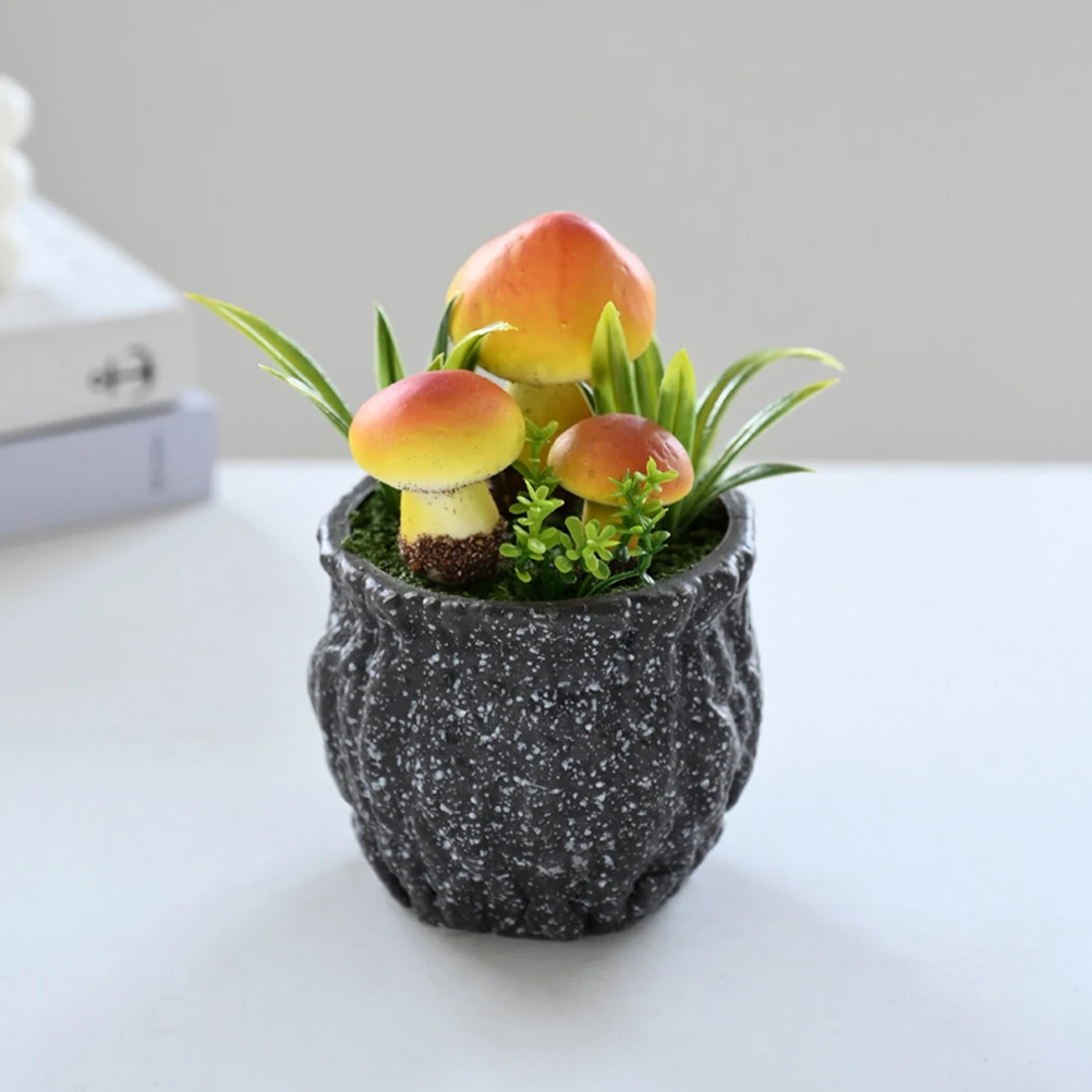 4pcs Mini Foam Potted Plant Artificial Realistic Fake Decorative Plants For Home Office Shop Decoration Faux Potted Mushroom
4pcs Mini Foam Potted Plant Artificial Realistic Fake Decorative Plants For Home Office Shop Decoration Faux Potted Mushroom
