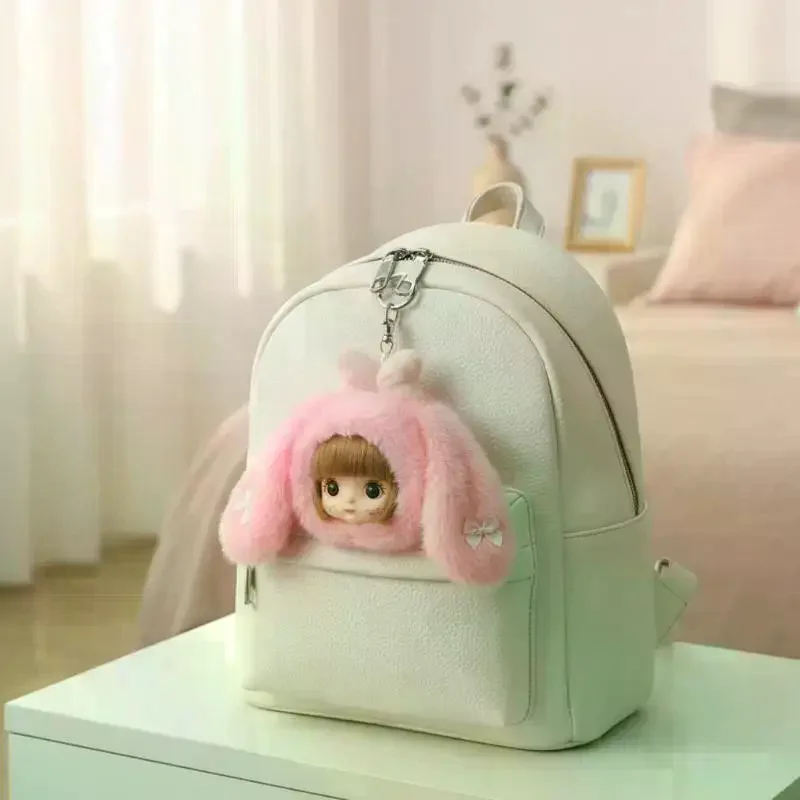 Cute Bunny Bow Doll Vinyl Plush Keychain Fashion Soft Fluffy Backpack Pendant Decoration Gift
Cute Bunny Bow Doll Vinyl Plush Keychain Fashion Soft Fluffy Backpack Pendant Decoration Gift
