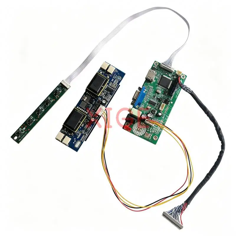 Monitor Controller Drive Board Fit HSD190ME12 HT190E01 HSD190MEN3 HSD190ME13 HDMI+VGA LVDS 30-Pin 1280x1024 1280*1024 4-CCFL Kit
Monitor Controller Drive Board Fit HSD190ME12 HT190E01 HSD190MEN3 HSD190ME13 HDMI+VGA LVDS 30-Pin 1280x1024 1280*1024 4-CCFL Kit