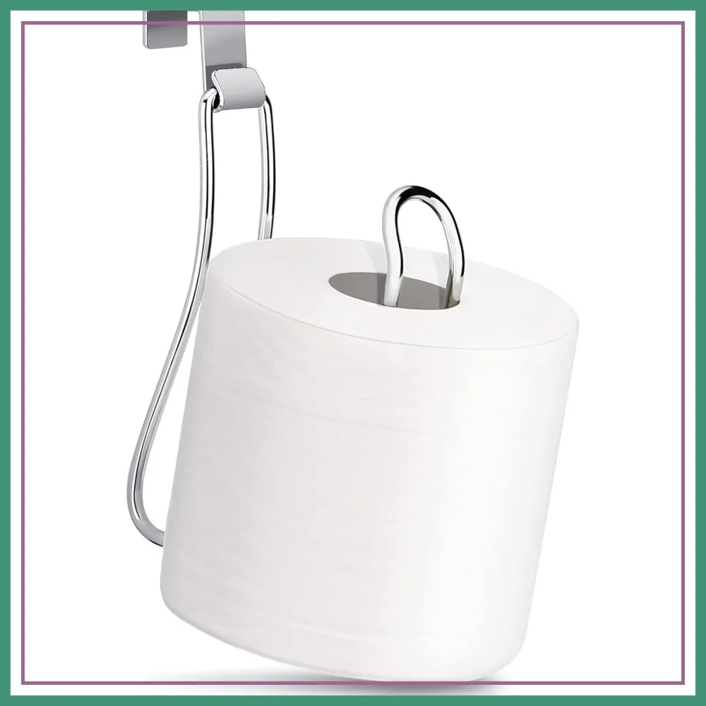 Chrome Toilet Paper Holder Over the Tank Bathroom Storage Roll Holder
Chrome Toilet Paper Holder Over the Tank Bathroom Storage Roll Holder