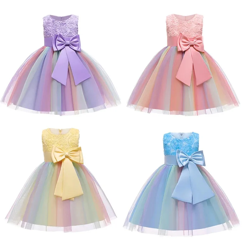 2-10 Years kids Formal Princess Dress Girl Elegant Birthday Party Sleeveless Flowers Dresses Christmas Clothes
2-10 Years kids Formal Princess Dress Girl Elegant Birthday Party Sleeveless Flowers Dresses Christmas Clothes