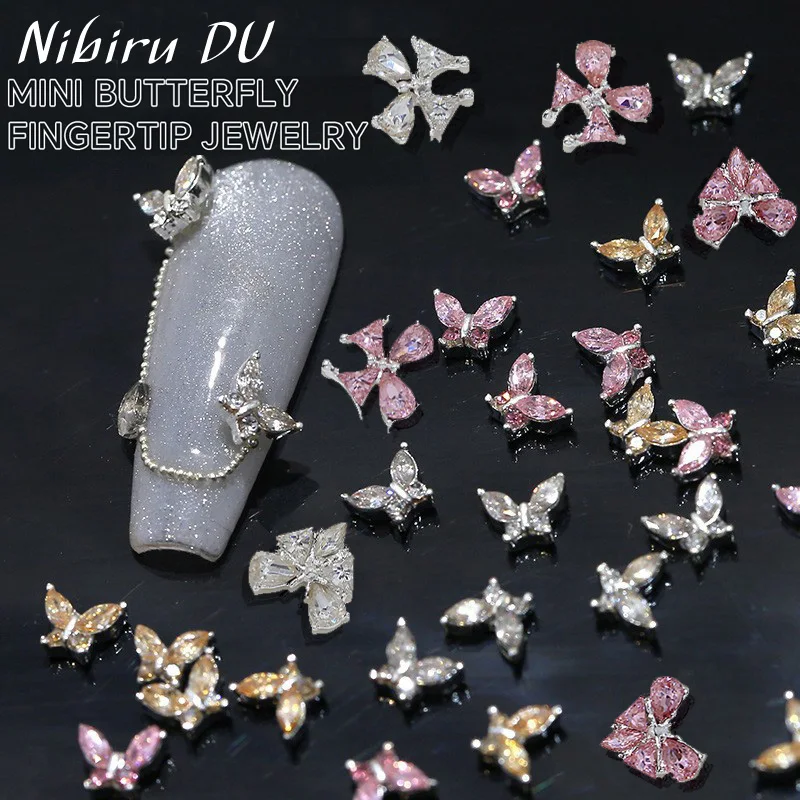 5pcs Alloy Mini Nail Art Charms White Pink Glitter Butterfly Hearts Nail Rhinestones Manicure Decorations Nail Supplies
5pcs Alloy Mini Nail Art Charms White Pink Glitter Butterfly Hearts Nail Rhinestones Manicure Decorations Nail Supplies
