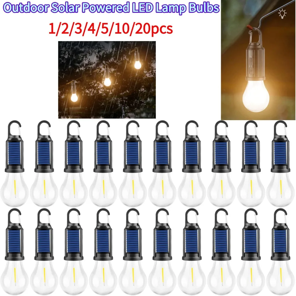 Outdoor Solar Powered LED Lamp Bulbs USB Charging Camping Light Portable Night Light Waterproof Flashlight Hook Up Handheld Lamp
Outdoor Solar Powered LED Lamp Bulbs USB Charging Camping Light Portable Night Light Waterproof Flashlight Hook Up Handheld Lamp