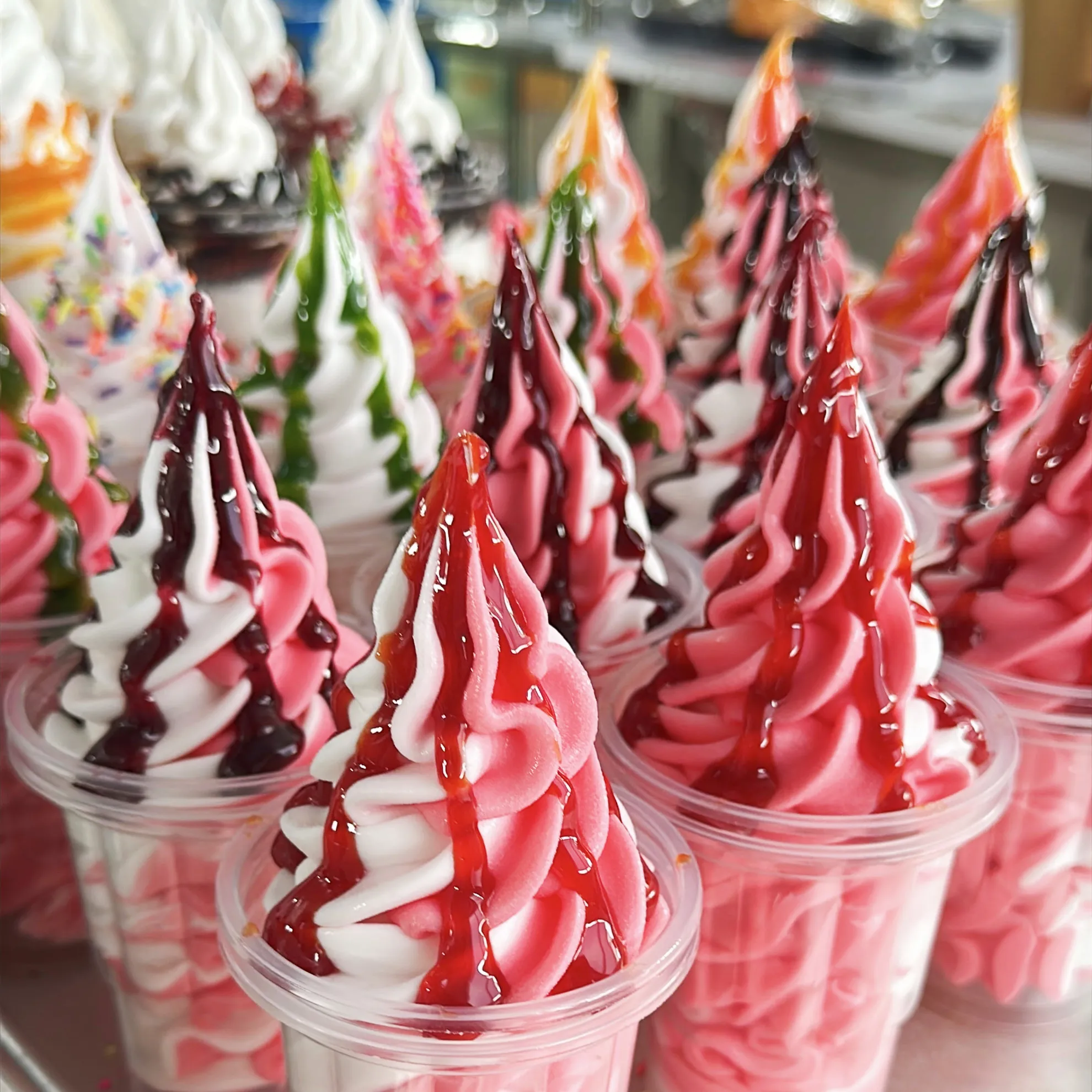 250ML 9OZ Sundae White Vanilla Cream Milk Mixed with Strawberry Sweet Sour Free-flowing Mouthfeel Stall Cart Display Props Sauce
250ML 9OZ Sundae White Vanilla Cream Milk Mixed with Strawberry Sweet Sour Free-flowing Mouthfeel Stall Cart Display Props Sauce