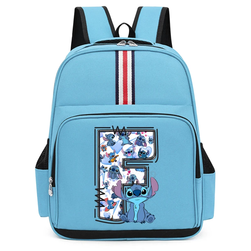 Multi-function Kids Backpack Cute Lilo Stitch 26 Alphabet Cartoon Anime Schoolbag Primary Boys Girls Bookbag Letters ABCD Bags
Multi-function Kids Backpack Cute Lilo Stitch 26 Alphabet Cartoon Anime Schoolbag Primary Boys Girls Bookbag Letters ABCD Bags