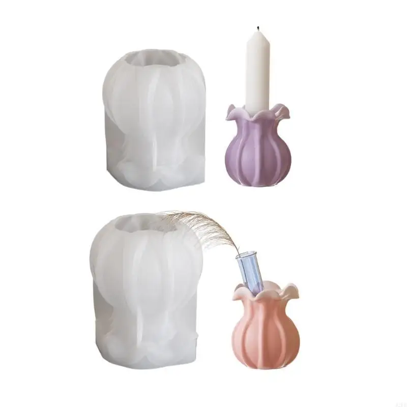 Hydroponic Vase Candlestick Mold Silicone Holder Mould Easy to Demold Flower Arranger Mould Jewelry Making Tool
Hydroponic Vase Candlestick Mold Silicone Holder Mould Easy to Demold Flower Arranger Mould Jewelry Making Tool