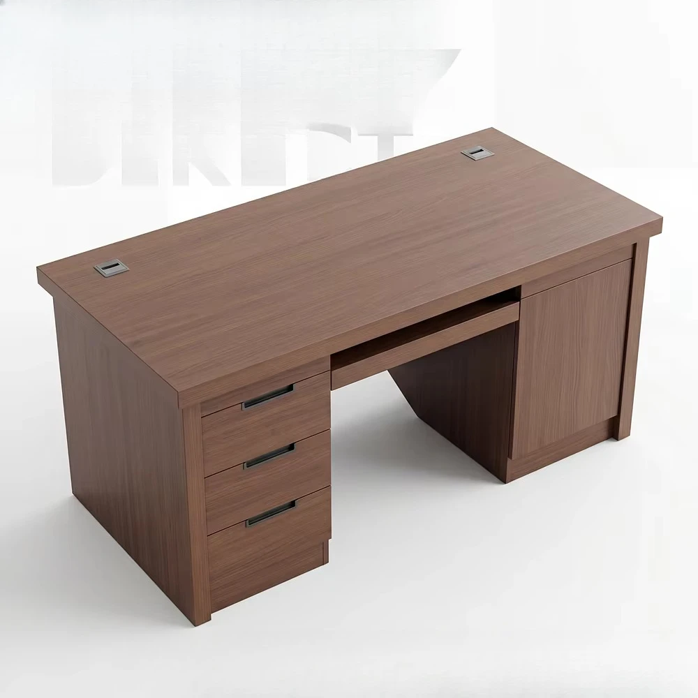 Factory Price Modern Office Workstation Desk with Drawers, Wooden Computer Customizable Office Desk Office Furniture
Factory Price Modern Office Workstation Desk with Drawers, Wooden Computer Customizable Office Desk Office Furniture