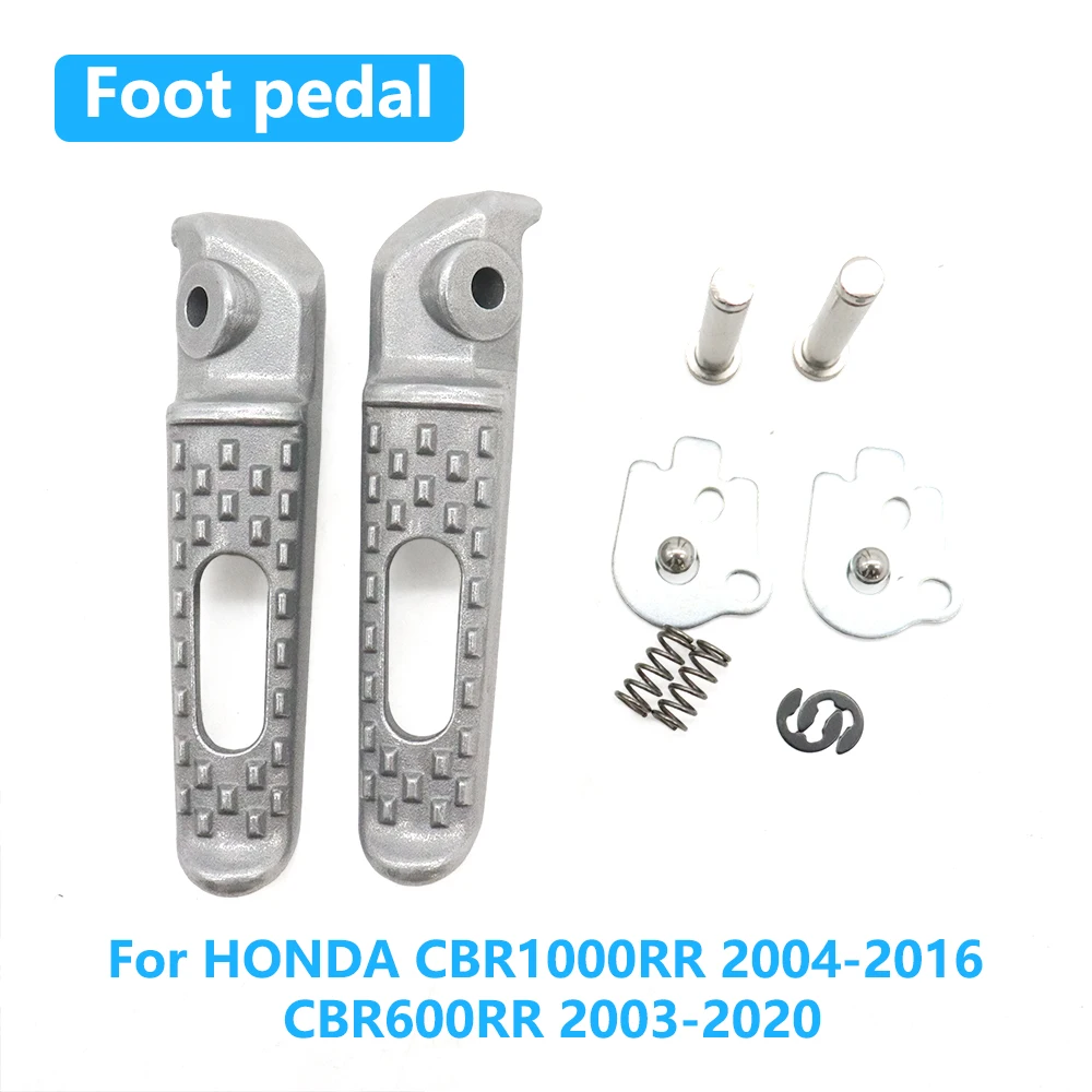 For Honda CBR600RR CBR 600RR 2003-2020 CBR1000RR CBR 1000RR 2004-2016 Motorcycle Rear Passenger Footrest Foot Pegs Pedals
For Honda CBR600RR CBR 600RR 2003-2020 CBR1000RR CBR 1000RR 2004-2016 Motorcycle Rear Passenger Footrest Foot Pegs Pedals