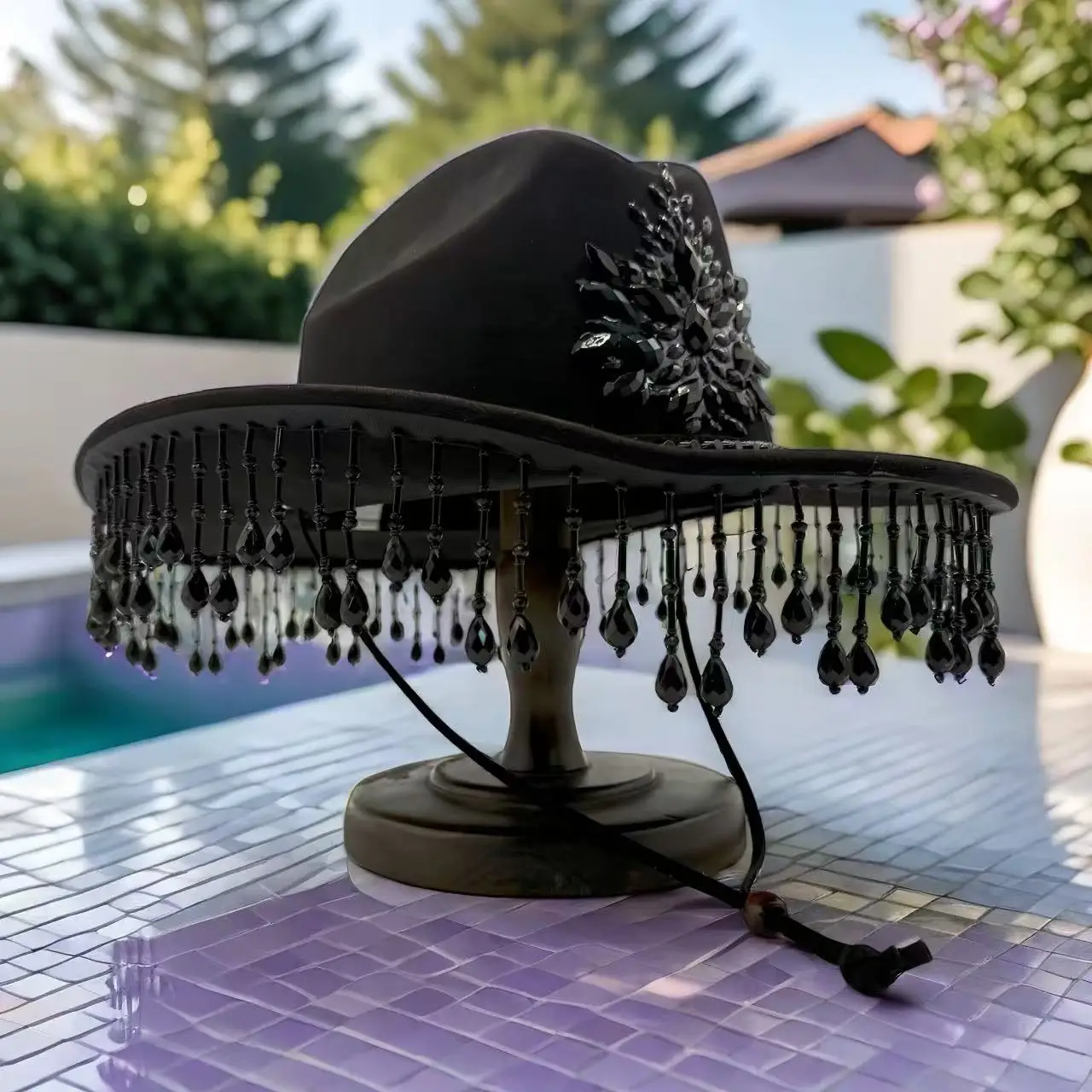 Ковбойская шляпа-сомбреро HongLuan со стразами для ковбойской вечеринки, аксессуары для фестивалей, украшения для ковбойской вечеринки
Ковбойская шляпа-сомбреро HongLuan со стразами для ковбойской вечеринки, аксессуары для фестивалей, украшения для ковбойской вечеринки