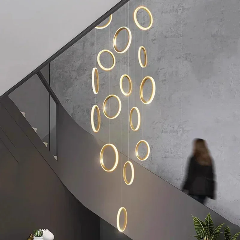 Modern Minimalist LED Pendant Lights for Living Dining Room Food Tables Staircase Chandelier Home Decor Hanging Light Fixture
Modern Minimalist LED Pendant Lights for Living Dining Room Food Tables Staircase Chandelier Home Decor Hanging Light Fixture