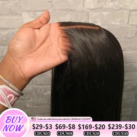 Wear Easy Go Wig Human Hair Ready To Wear Pre plucked Straight Human Hair Wigs 5x5 Lace Closure Pre Cut 13x4 Lace Front Wigs