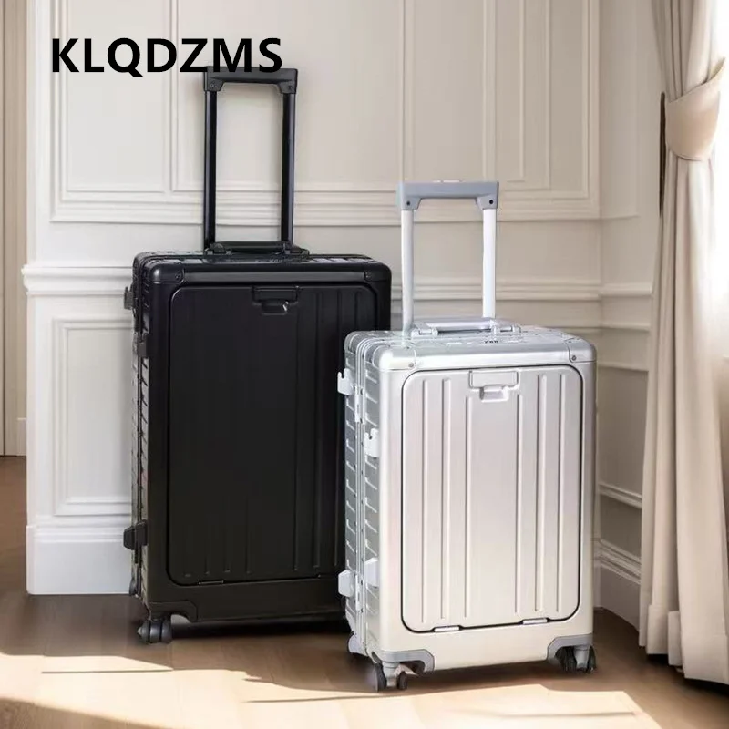 KLQDZMS 20"24Inch Business Suitcase All Aluminum Magnesium Alloy Boarding Box Front Opening Laptop Trolley Case Cabin Luggage
KLQDZMS 20"24Inch Business Suitcase All Aluminum Magnesium Alloy Boarding Box Front Opening Laptop Trolley Case Cabin Luggage