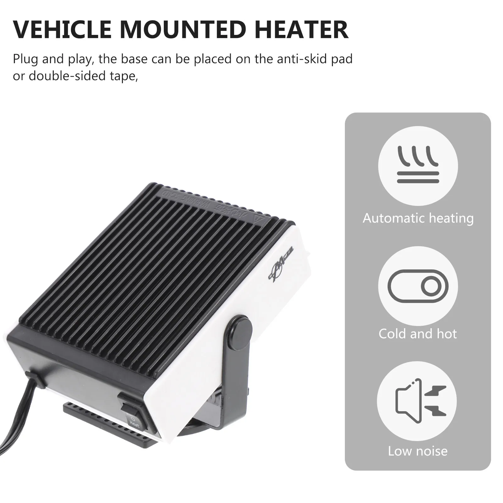 12V Car Defroster Heater Warmer with Adjustable Heat Cool Modes Fast Heating Battery Powered Silent Operation Safe Driving Snow
12V Car Defroster Heater Warmer with Adjustable Heat Cool Modes Fast Heating Battery Powered Silent Operation Safe Driving Snow