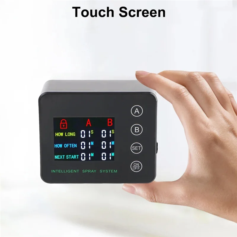 ABKY-4 Nozzles Electronic Spraying Set Double Pump Irrigation Timer System Irrigation Timer
ABKY-4 Nozzles Electronic Spraying Set Double Pump Irrigation Timer System Irrigation Timer