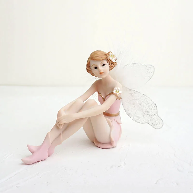 Flower Fairy Angel Statue Home Decoration Elf Garden Miniature Model Decoration Resin Beautiful Girl Statue Desktop Decoration
Flower Fairy Angel Statue Home Decoration Elf Garden Miniature Model Decoration Resin Beautiful Girl Statue Desktop Decoration