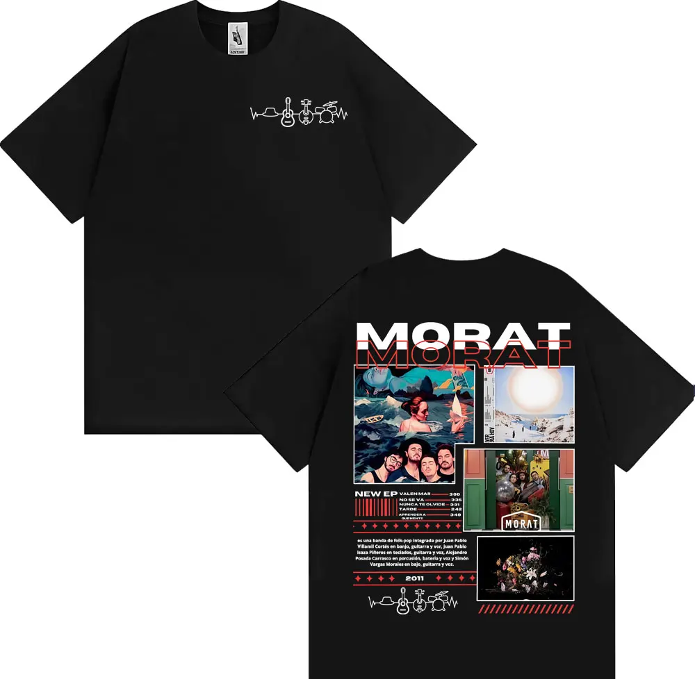 Band Morat Asuntos Pendientes Album Tour 2025 Graphic T-shirts Men Women Vintage Casual 100% Cotton Oversized T Shirt Streetwear
Band Morat Asuntos Pendientes Album Tour 2025 Graphic T-shirts Men Women Vintage Casual 100% Cotton Oversized T Shirt Streetwear